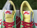 Authentic Travis Scott x Air Jordan 1 Low OG Green/Red/Yellow