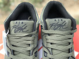 Authentic Nike Air Flight 89 Miltary Green