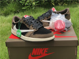 Authentic Travis Scott x Air Jordan 1 Low OG SP Dark Mocha