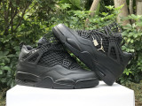 Authentic Air Jordan 4 NET “Black”