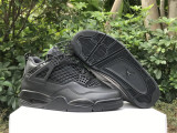 Authentic Air Jordan 4 NET “Black”
