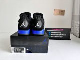 Authentic Air Jordan 4 Blue/Black
