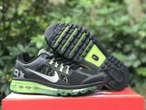 Authentic Nike Air Max 2013 Black/Green Authentic Nike Air Max 2013 Black/Green
