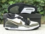 Authentic Air Jordan Legacy 312 Low GS White/Black/Green