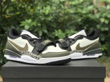 Authentic Air Jordan Legacy 312 Low GS White/Black/Green