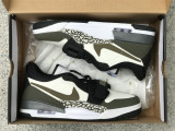 Authentic Air Jordan Legacy 312 Low GS White/Black/Green
