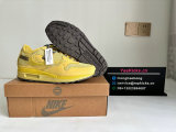 Authentic Travis Scott x Nike Air Max 1 Off Noir/Cave Stone-Dusty Sage