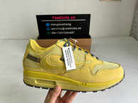 Authentic Travis Scott x Nike Air Max 1 Off Noir/Cave Stone-Dusty Sage