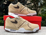 Authentic Nike Air Flight 89 Khaki Suede