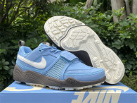 Authentic Travis Scott x Nike Zoom Field Jaxx Sky Blue/Light Brown