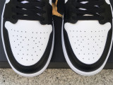 Authentic Air Jordan 1 Low White/Black/Brown