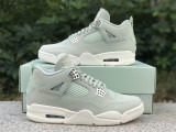 Authentic Air Jordan 4 “Seafoam” (W)