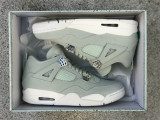 Authentic Air Jordan 4 “Seafoam” (W)