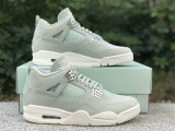 Authentic Air Jordan 4 “Seafoam” (W)