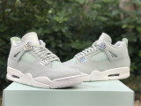 Authentic Air Jordan 4 “Seafoam” (W)