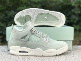Authentic Air Jordan 4 “Seafoam” (W)