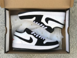 Authentic Air Jordan 1 Low Black/White