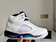 Authentic Air Jordan 5 Retro Grape