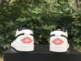 Authentic Air Jordan 1 Low Black/White