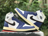 Authentic Air Jordan 1 High OG Deep Royal Blue