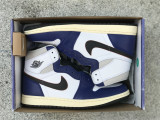 Authentic Air Jordan 1 High OG Deep Royal Blue