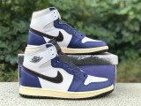 Authentic Air Jordan 1 High OG Deep Royal Blue