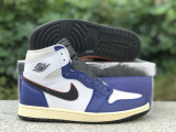 Authentic Air Jordan 1 High OG Deep Royal Blue