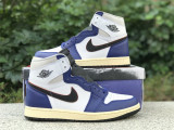 Authentic Air Jordan 1 High OG Deep Royal Blue