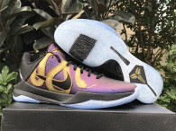 Authentic Nike Kobe 5 Protro “Year of the Mamba” Eggplant/Metallic Gold