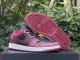 Authentic Air Jordan 1 Low Black/Burgundy Red