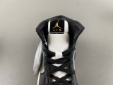 Authentic Air Jordan 1 Mid GS Black/Silver/Gold