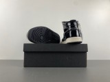 Authentic Air Jordan 1 Mid GS Black/Silver/Gold