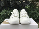 Authentic Travis Scott x Air Jordan 1 Low GS All White
