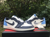 Authentic Air Jordan 1 Low OG GS Obsidian
