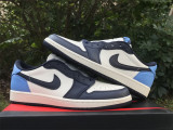 Authentic Air Jordan 1 Low OG GS Obsidian