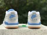 Authentic Air Jordan 4 RM White/Neutral Grey