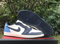 Authentic Air Jordan 1 Low OG Obsidian