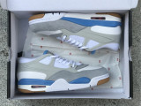 Authentic Air Jordan 4 RM White/Neutral Grey