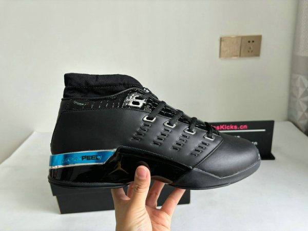 Authentic Air Jordan 17 Black/White