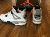 Authentic Air Jordan 4 “White Cement”