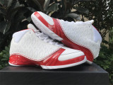 Authentic Air Jordan 23 White/Varsity Red