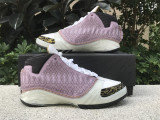 Authentic Air Jordan 23 Metallic Gold/Pink/White