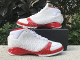 Authentic Air Jordan 23 White/Varsity Red