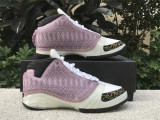 Authentic Air Jordan 23 Metallic Gold/Pink/White