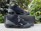 Authentic Air Jordan 3 Black Cat