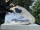 Authentic  Air Jordan 4 RM White/Diffused Blue/Ashen Slate