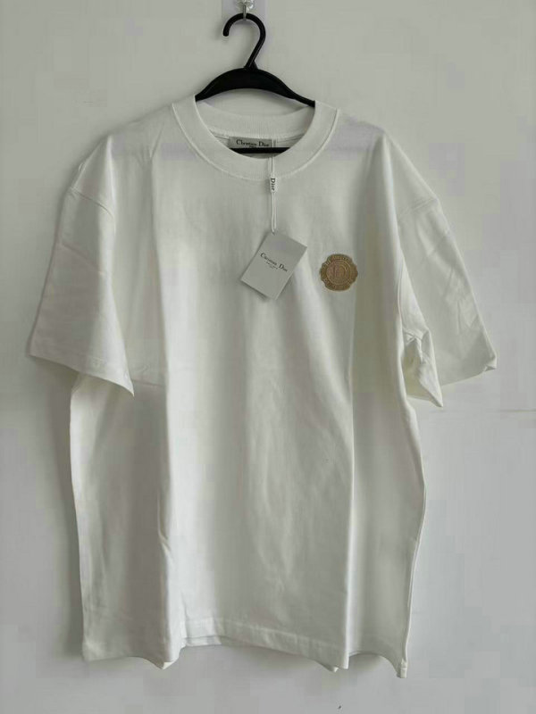 Dior Short Round Collar T-shirt XXXL (1)