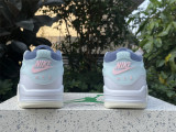 Authentic  Air Jordan 4 RM White/Diffused Blue/Ashen Slate