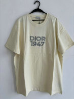 Dior Short Round Collar T-shirt XXL (4)