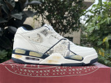 Authentic Nike Air Flight 89 Grey/White/Blue